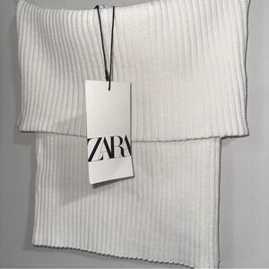 Zara Rib Knit Bandeau Top -  Size L